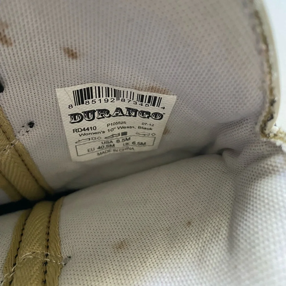 Durango Lady Rebel black boots - Picture 10 of 16